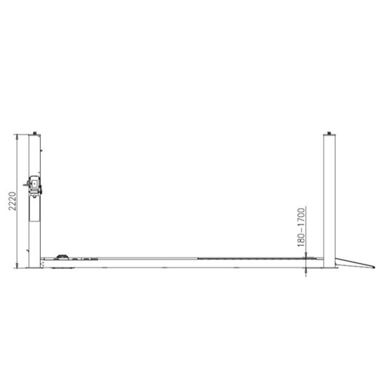 PODNOŚNIK 4-KOLUMNOWY GRUBBER SDW-50.3DNN POD GEOMETRIĘ